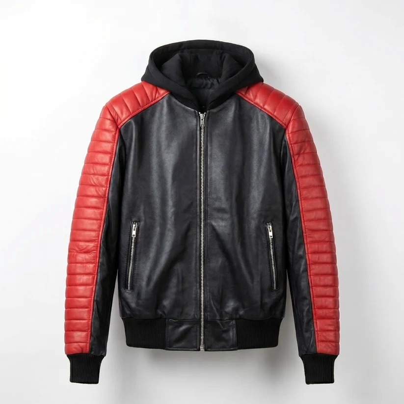 Ryan Gosling The Fall Guy Miami Vice Stunt Team Bomber Leather Jacket